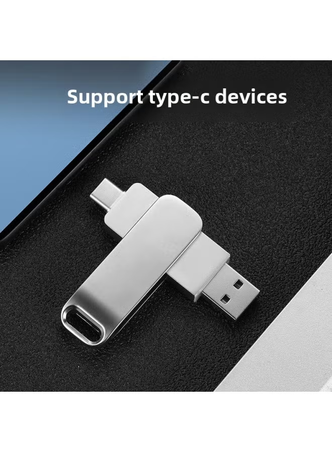 Green Lion 2 in 1 OTG USB-C Flash Drive USB3.0-256 GB