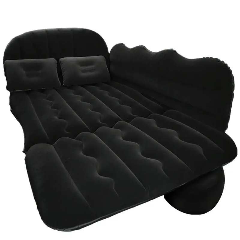Green Lion Inflatable Car Air Mattress - Black