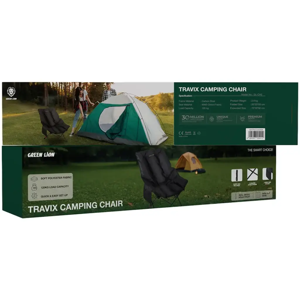 Green Lion Travix Camping Chair