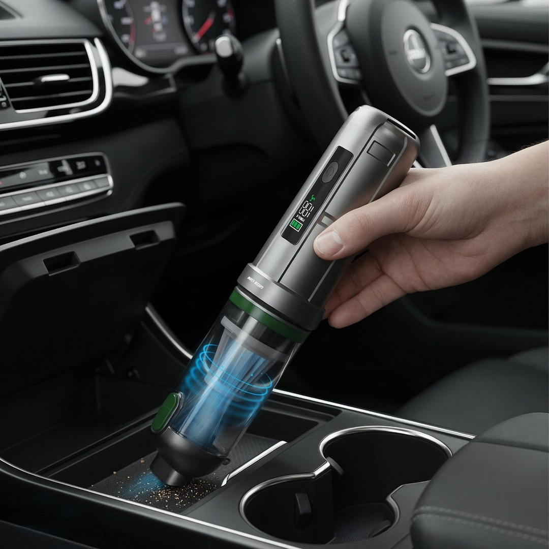Green Lion GLV15 Vacuum | Air Blower | Air Duster 100000 RPM - Grey - Black