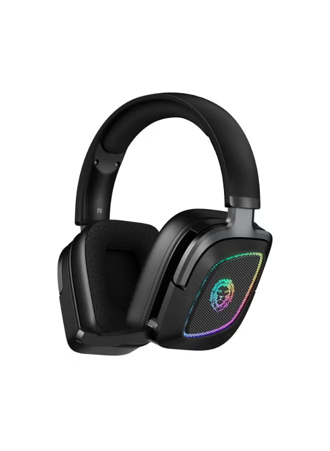 Green Lion BATTLE Wireless Gaming Headphones - Black