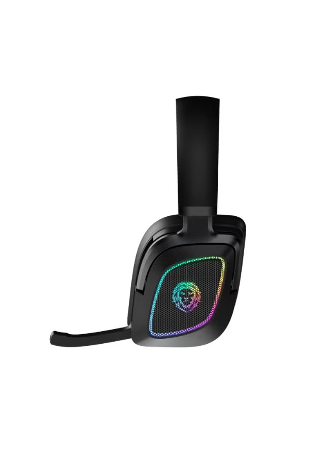 Green Lion BATTLE Wireless Gaming Headphones - Black