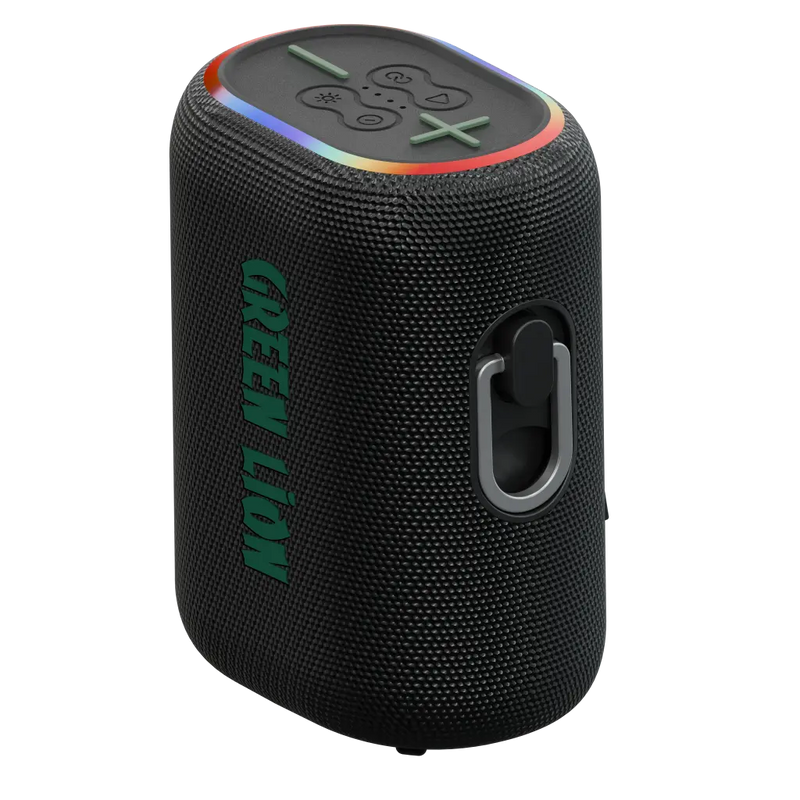 Green Lion WAVE 10 Speaker with 5000mAh Power Bank - Black