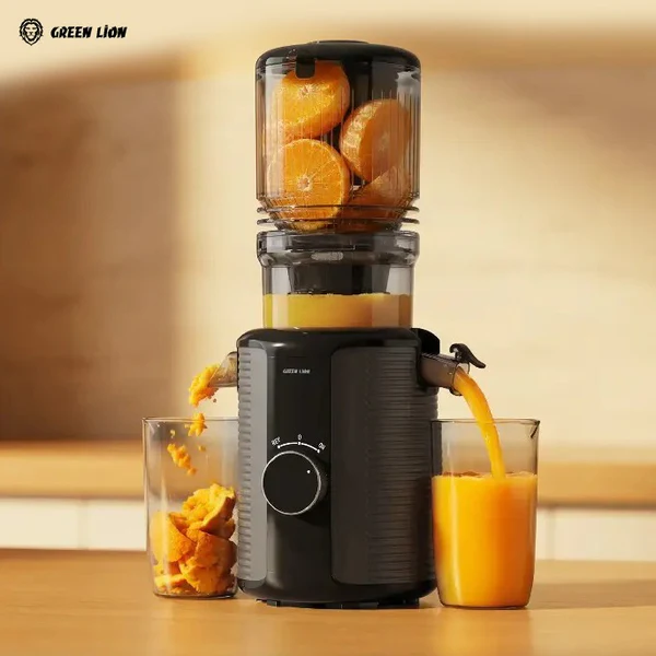 Green Lion SLOW JUICER PRO Cold Press Juicer 1.2L - Black