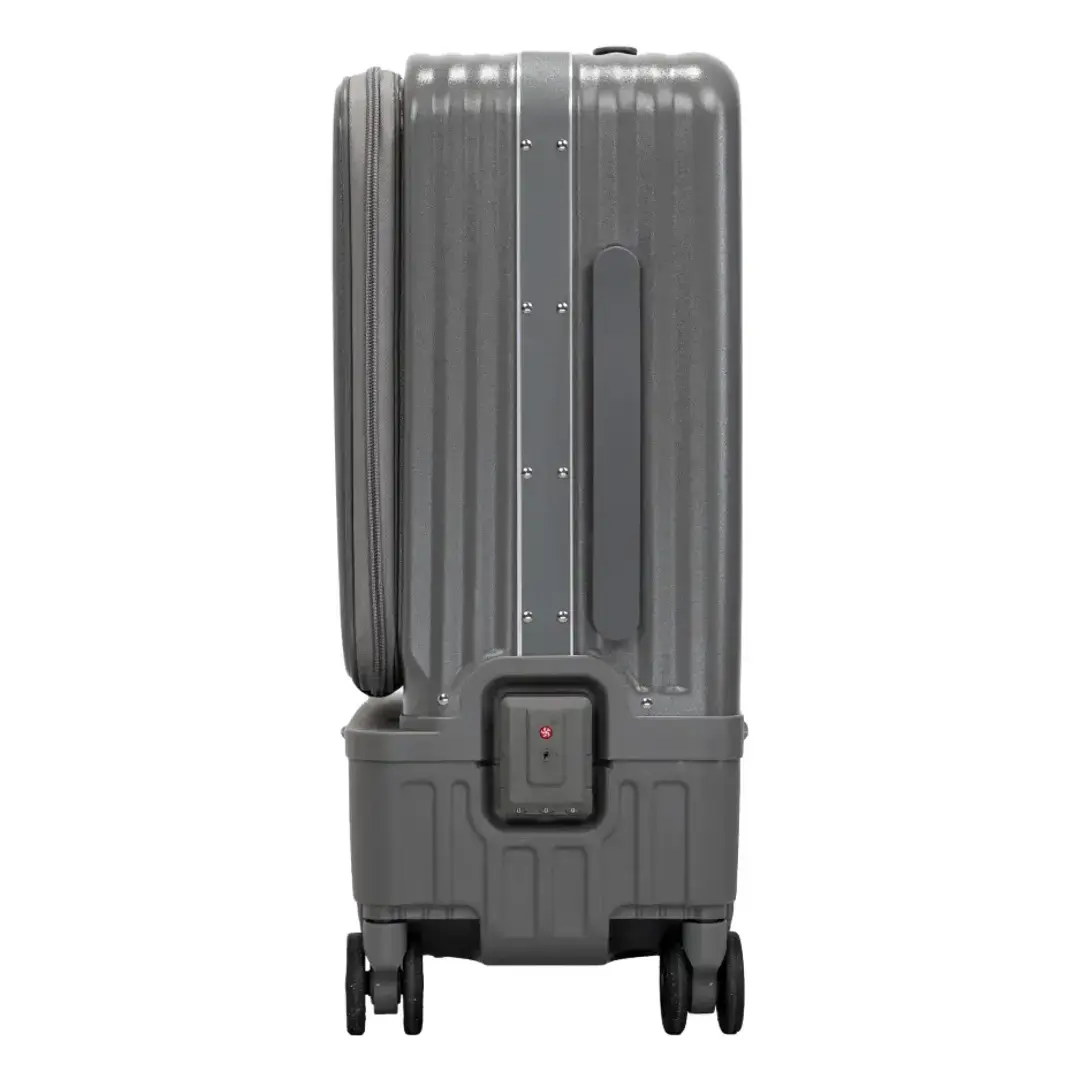 Levelo Boarding Double Compartment Front Zipper carry-On 20" Travel Luggage