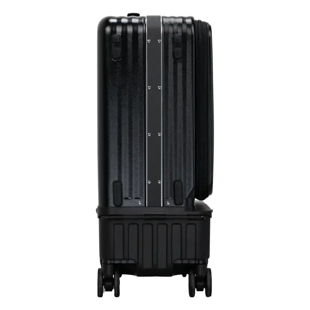 Levelo Boarding Double Compartment Front Zipper carry-On 20" Travel Luggage