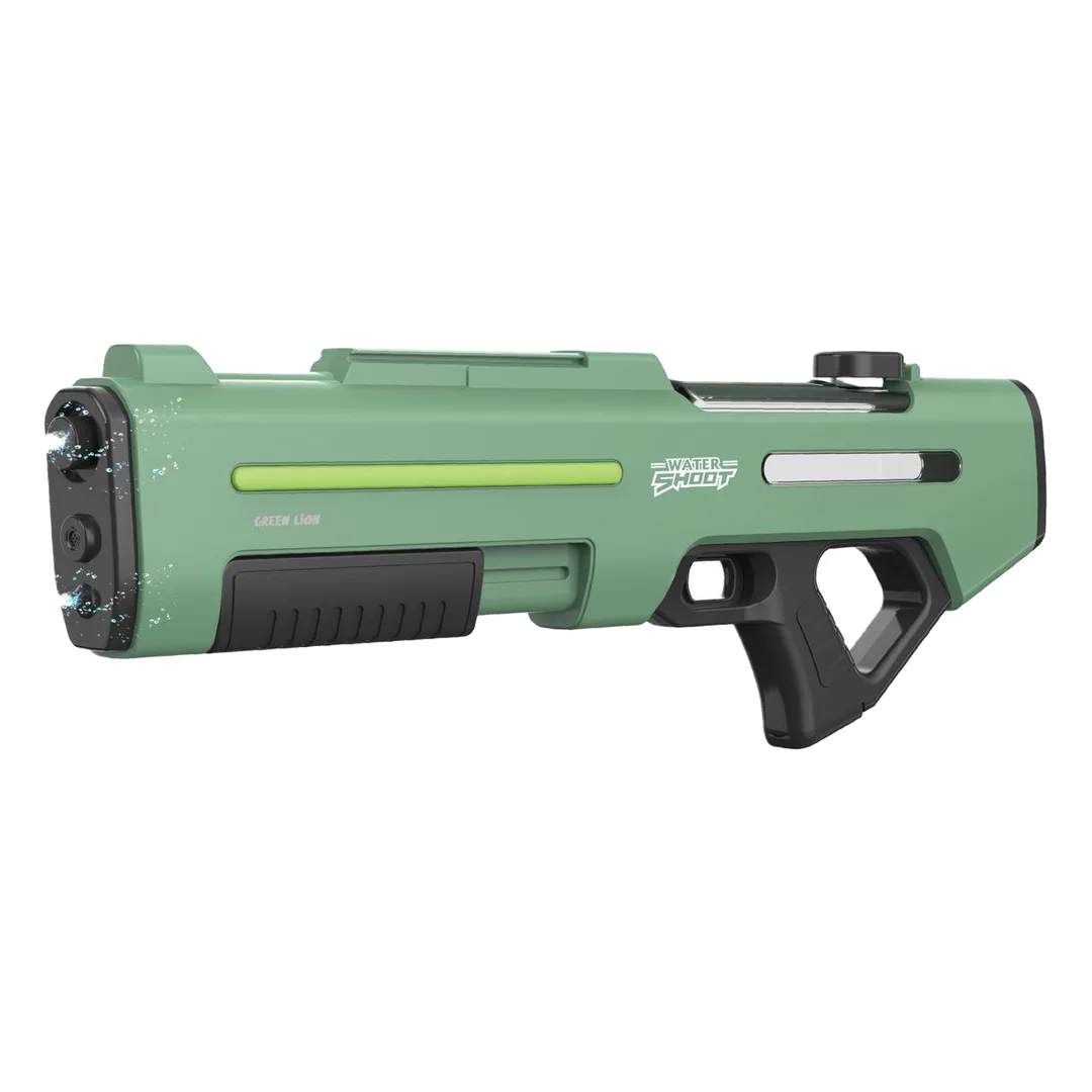 Green Lion GN65-Dual Nozzle Water Gun Electric & Manual Shooting
