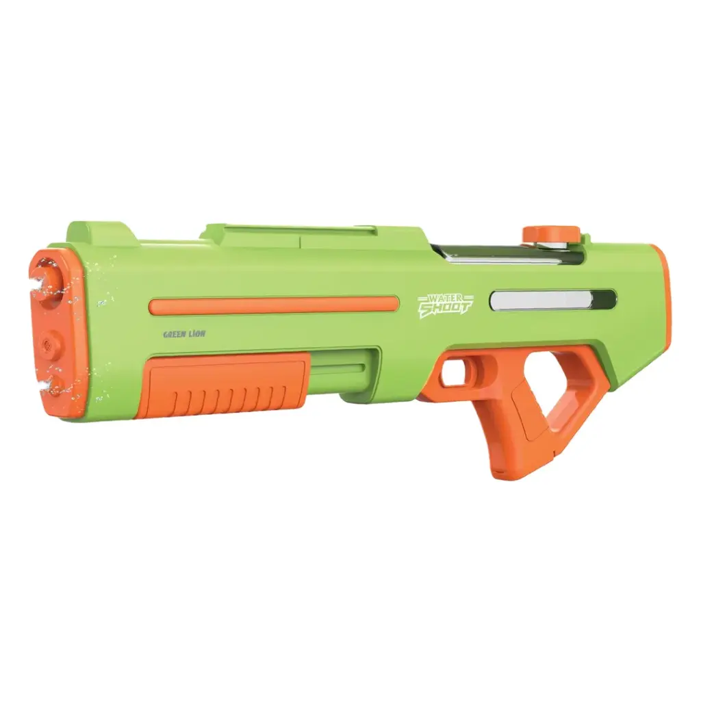Green Lion GN65-Dual Nozzle Water Gun Electric & Manual Shooting
