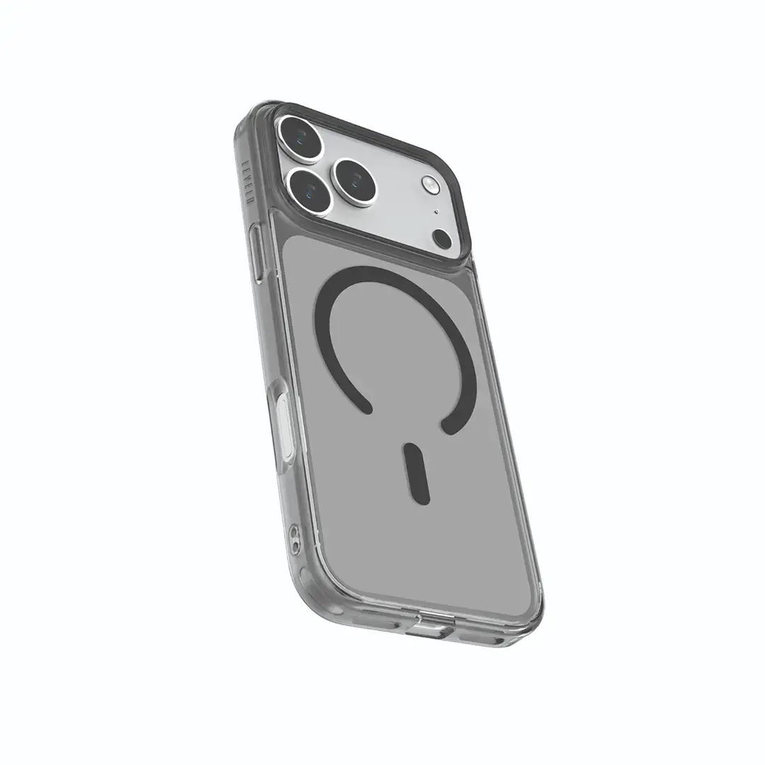 Levelo Clara MagSafe TPU+PC Case For iPhone 18 Pro Max - Smoke