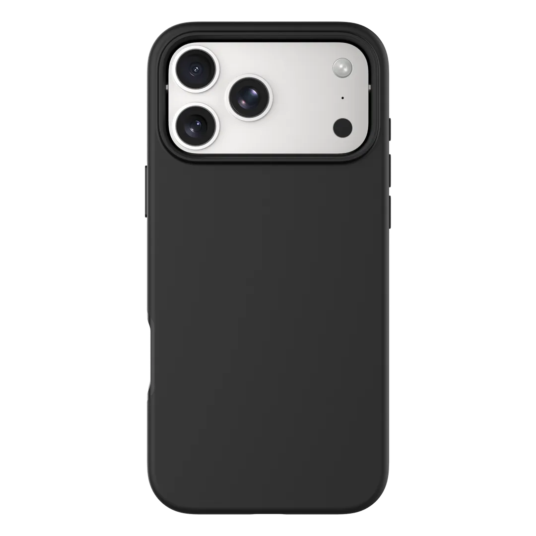 Levelo Dale MagSafe TPU+PC Solid Case For iPhone 18 Pro Max - Black
