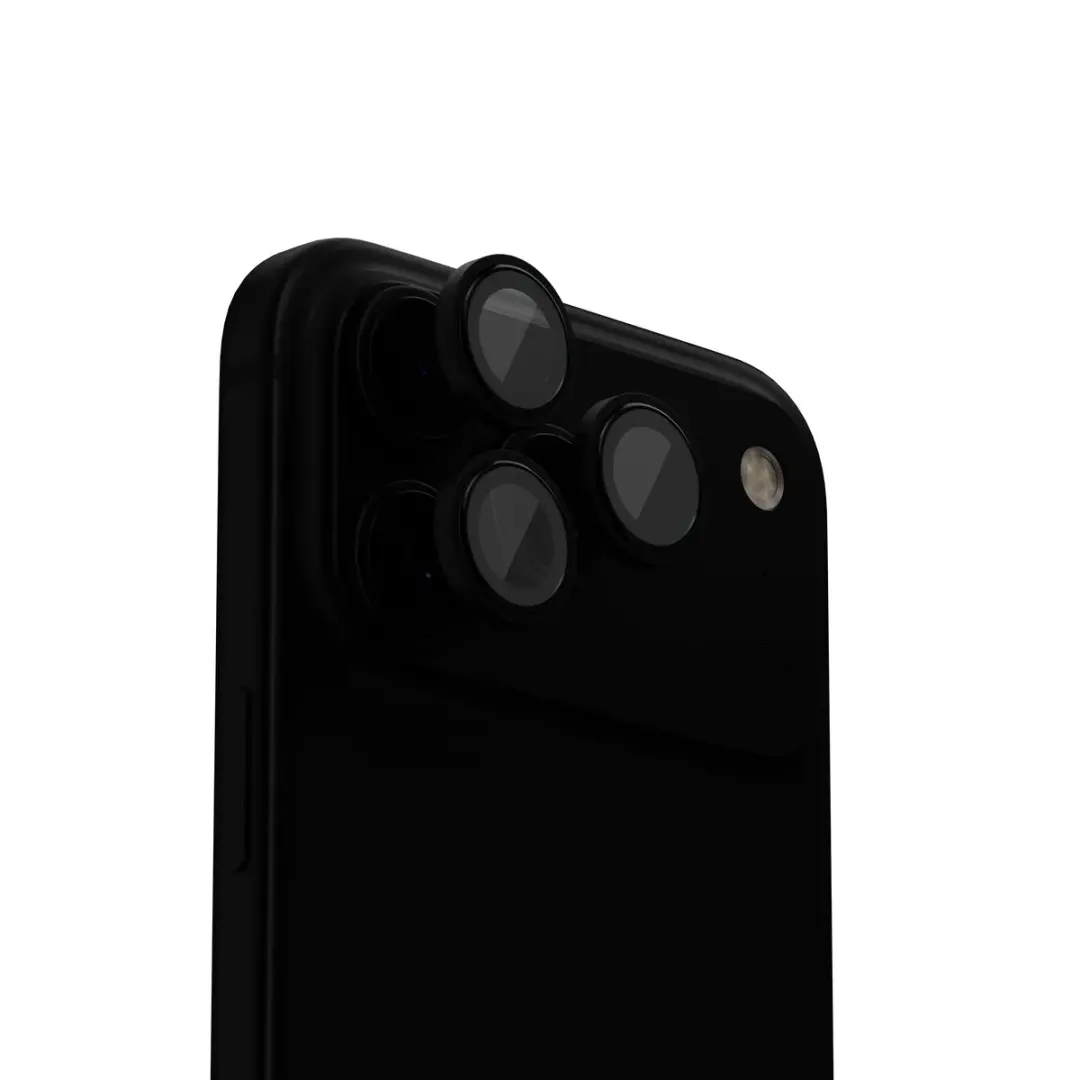 Levelo Lucenttrio Lens Protector With 99% Transmittance For Iphone 18 Pro/Pro Max - Black