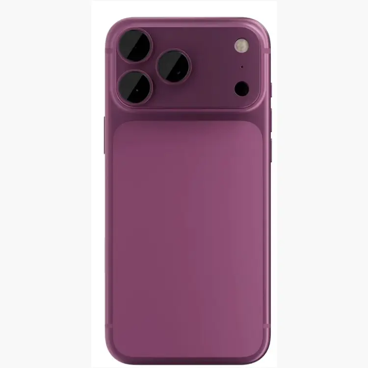 Levelo Trio Pro Camera Lens Protector For Iphone 18 Pro Max - Burgundy
