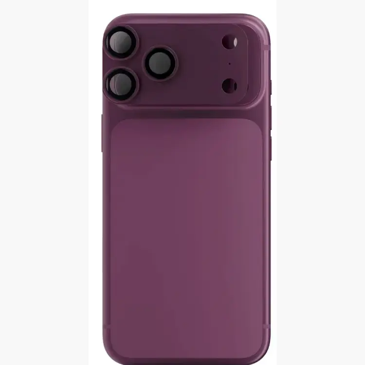 Levelo Trio Pro Camera Lens Protector For Iphone 18 Pro Max - Burgundy