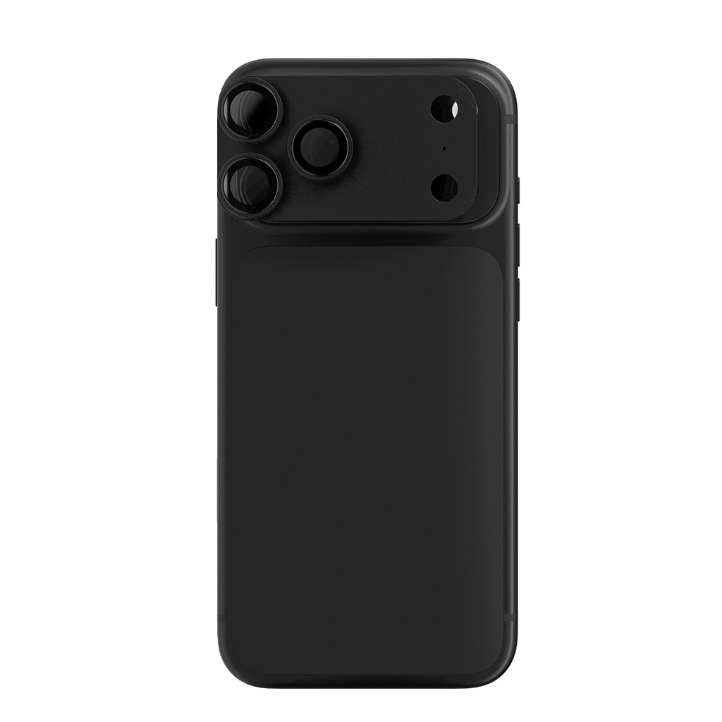 LEVELO TRIO PRO  Camera Lens Protector Full-Frame Double-Sided AR Glass with Titanium Alloy Metal Ring BLACK