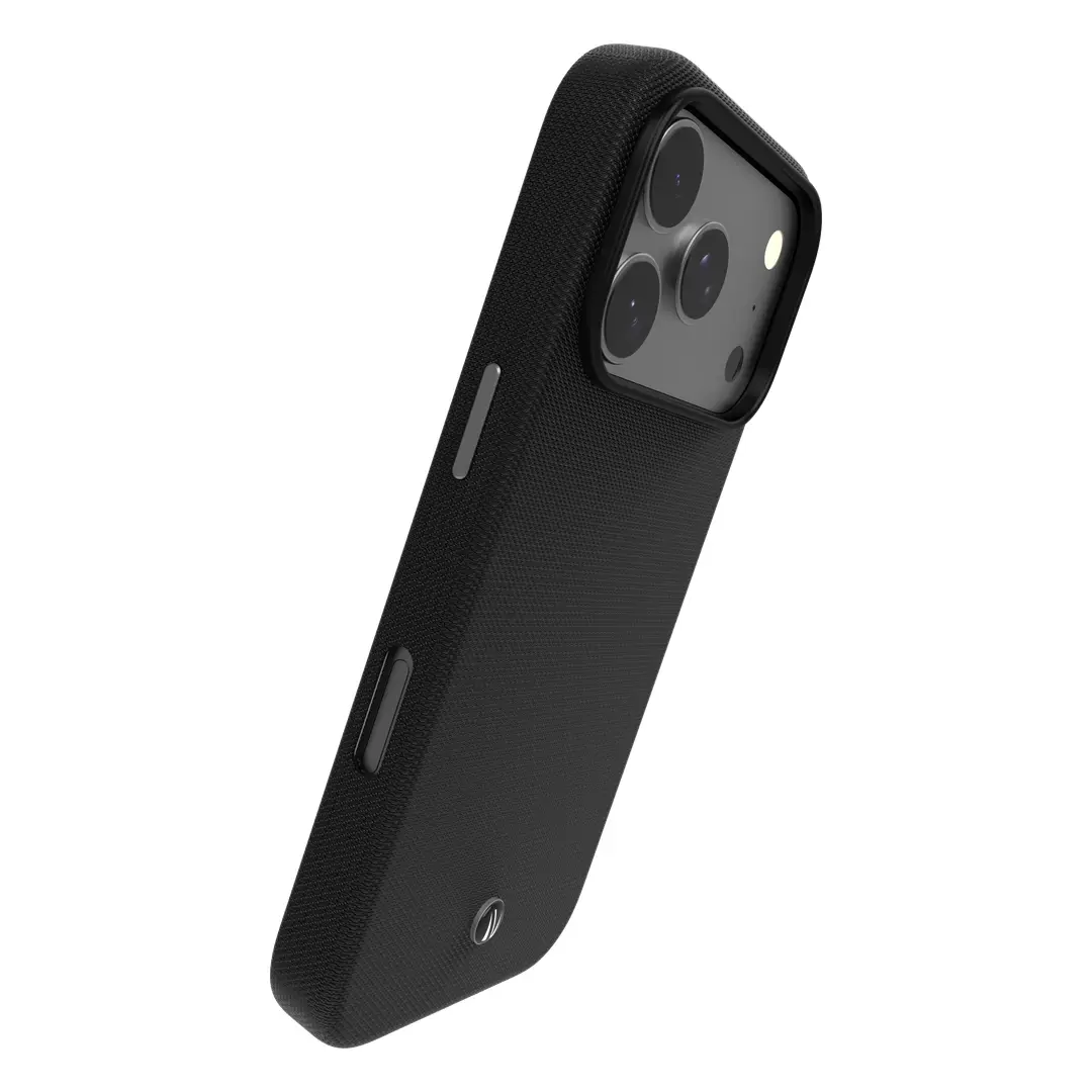 Levelo Cannes PU Leather Case for iPhone 18 Pro Max - Black