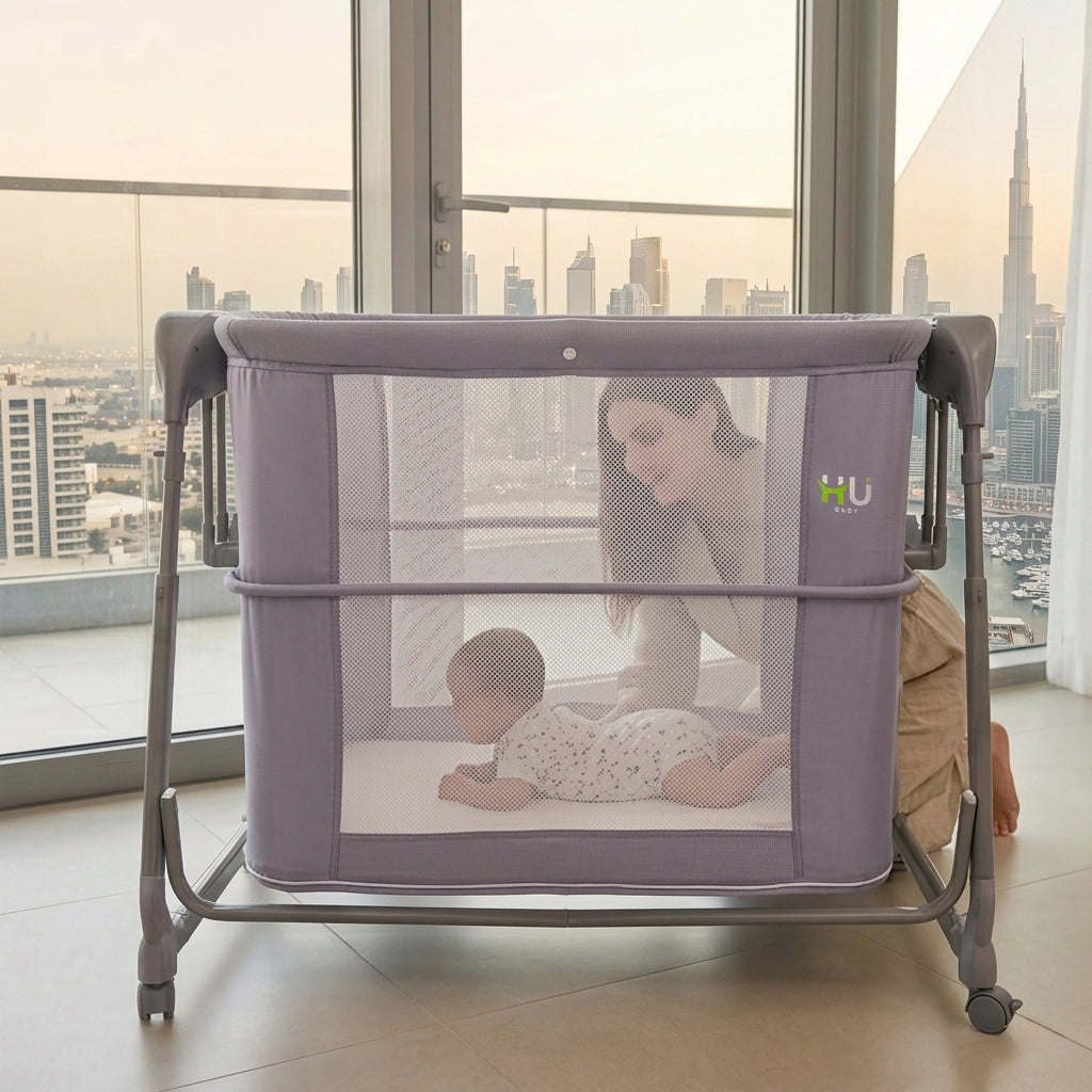 سرير هزاز متعدد الوظائف AUTO SWING HBA-1002