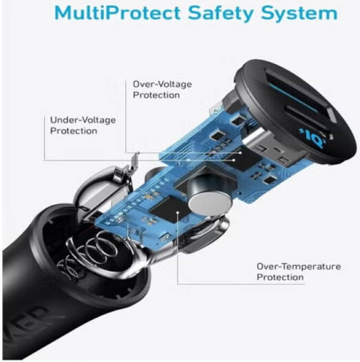 Anker Car Charger 30W 2 Ports with USB-LTG+C B2741H11