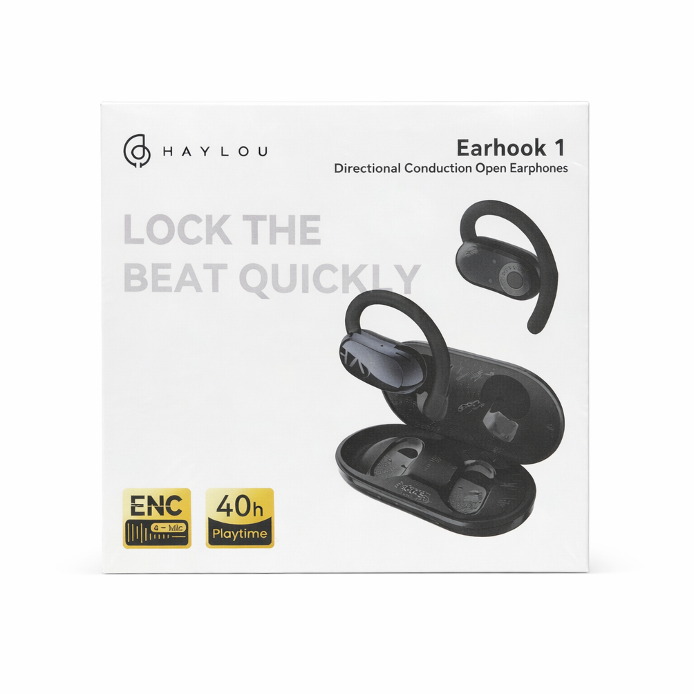 سماعات Haylou Earhook 1 اللاسلكية بتصميم Open-Ear مع خطاف أذن