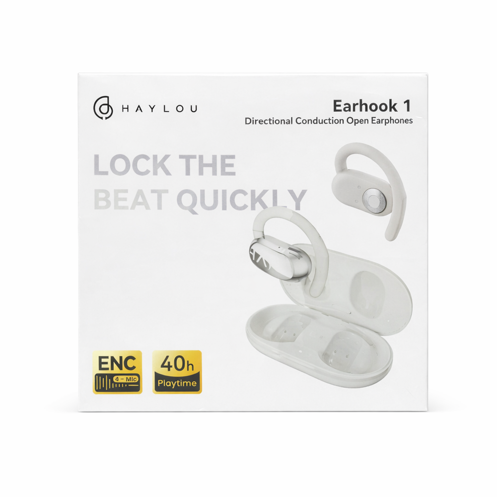 سماعات Haylou Earhook 1 اللاسلكية بتصميم Open-Ear مع خطاف أذن
