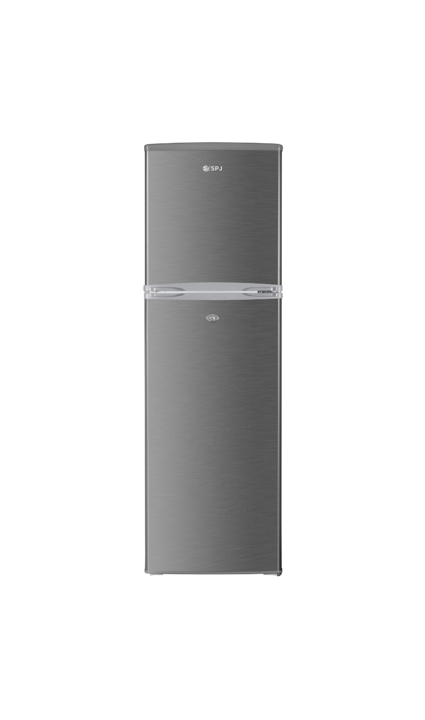 Spj 165 Litres Top Mount Double Door Refrigerator Frost Free Adjustable Glass Shelves Lock And Key Spj-Rf-Iny229c