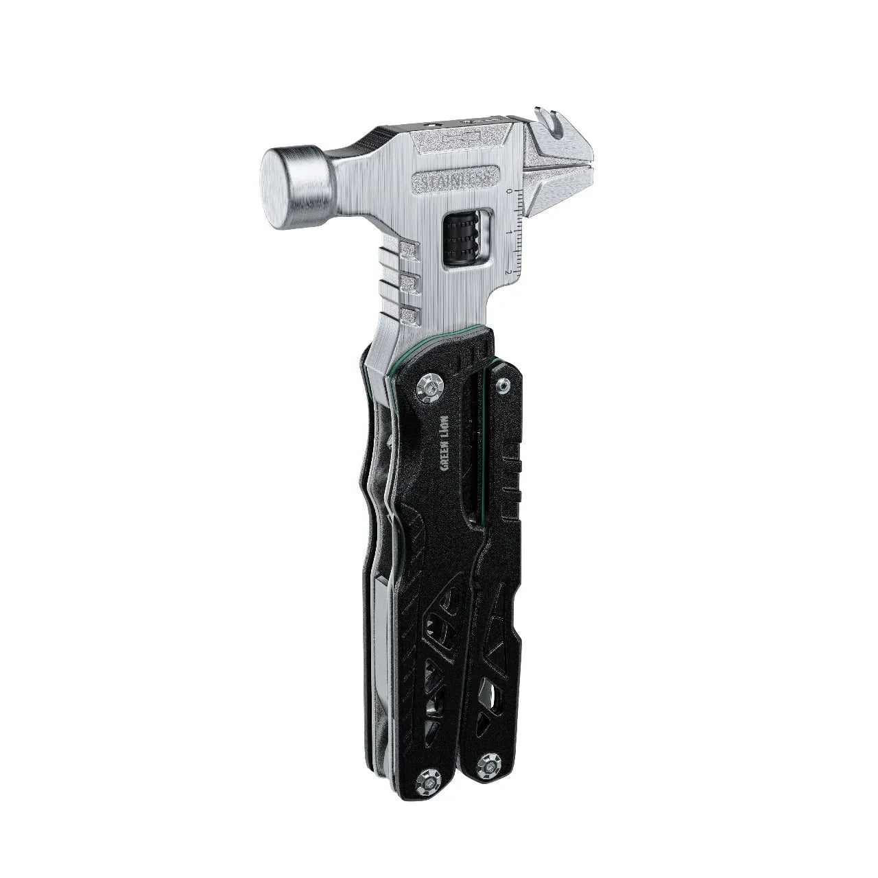 Green Lion 18-in-1 Multi-Tool Hammer – Camping Survival Tool