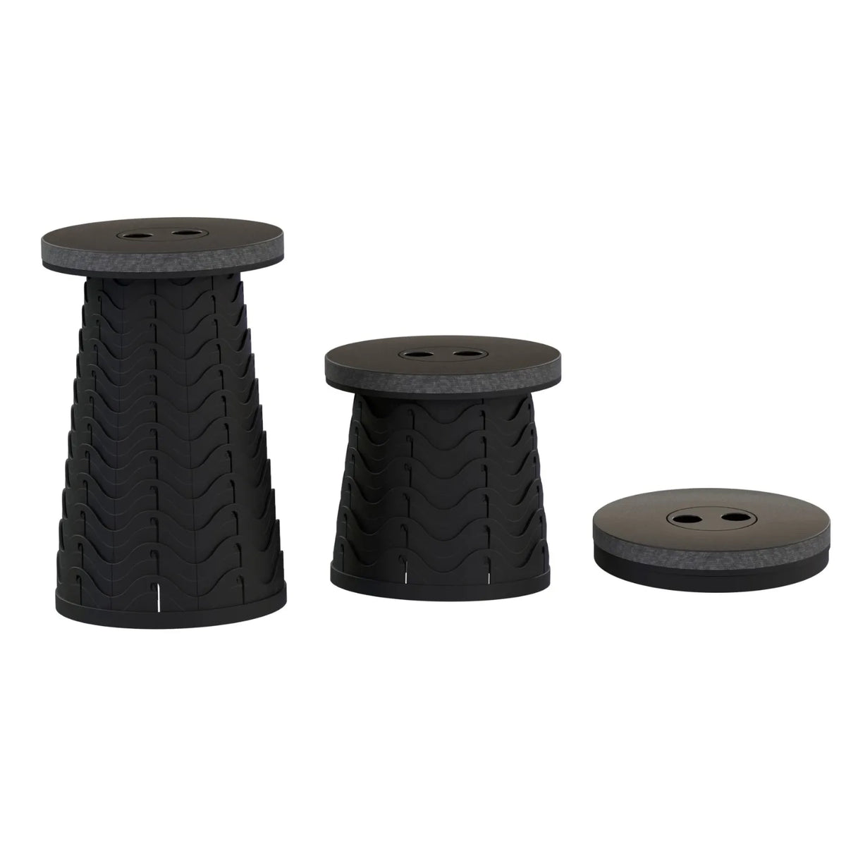 Green Lion 2 in 1 Foldable Portable Table and Stool for Outdoor Use