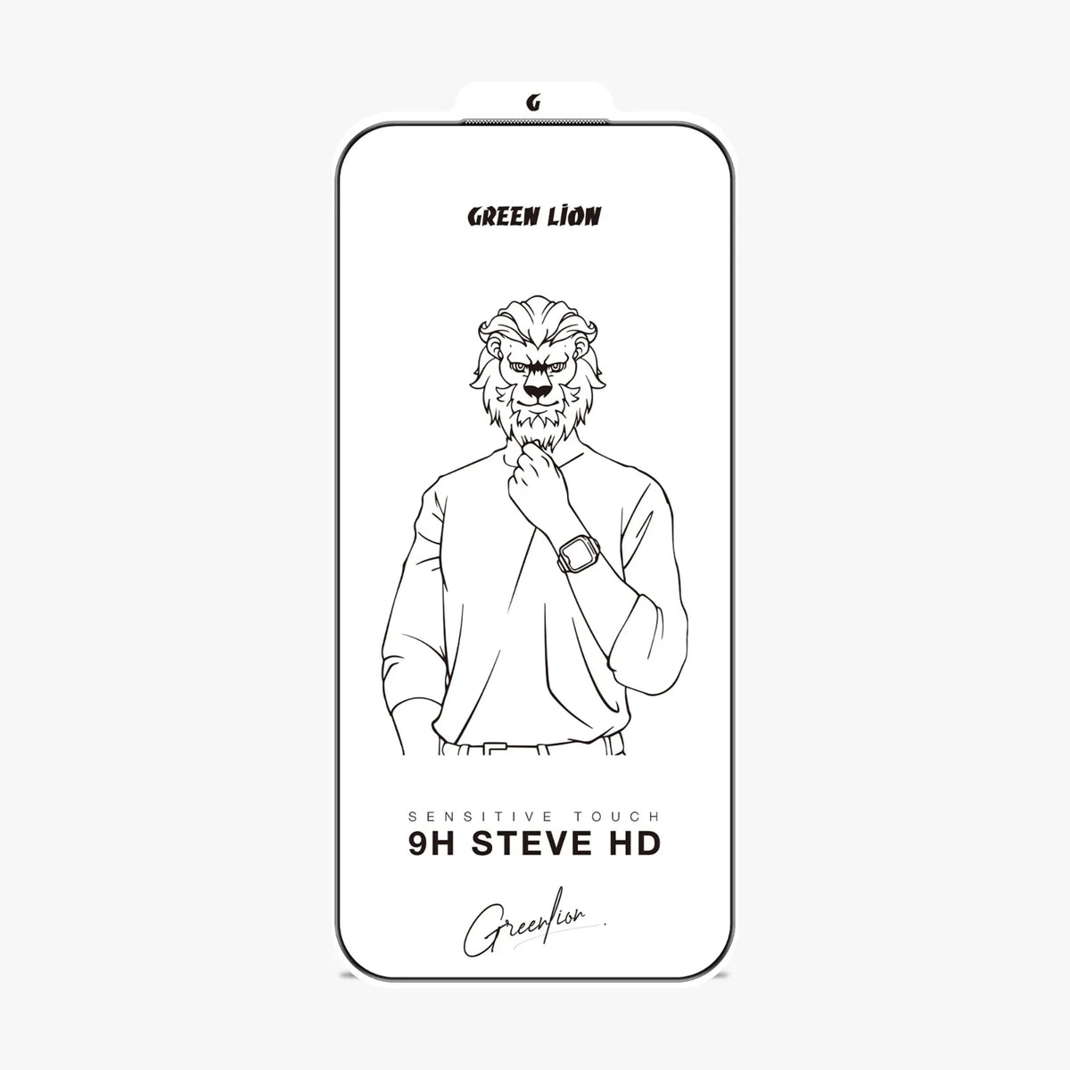 حماية شاشة جرين ليون 9H Steve HD لآيفون 17 Pro / 17 Pro Max – شفاف-5