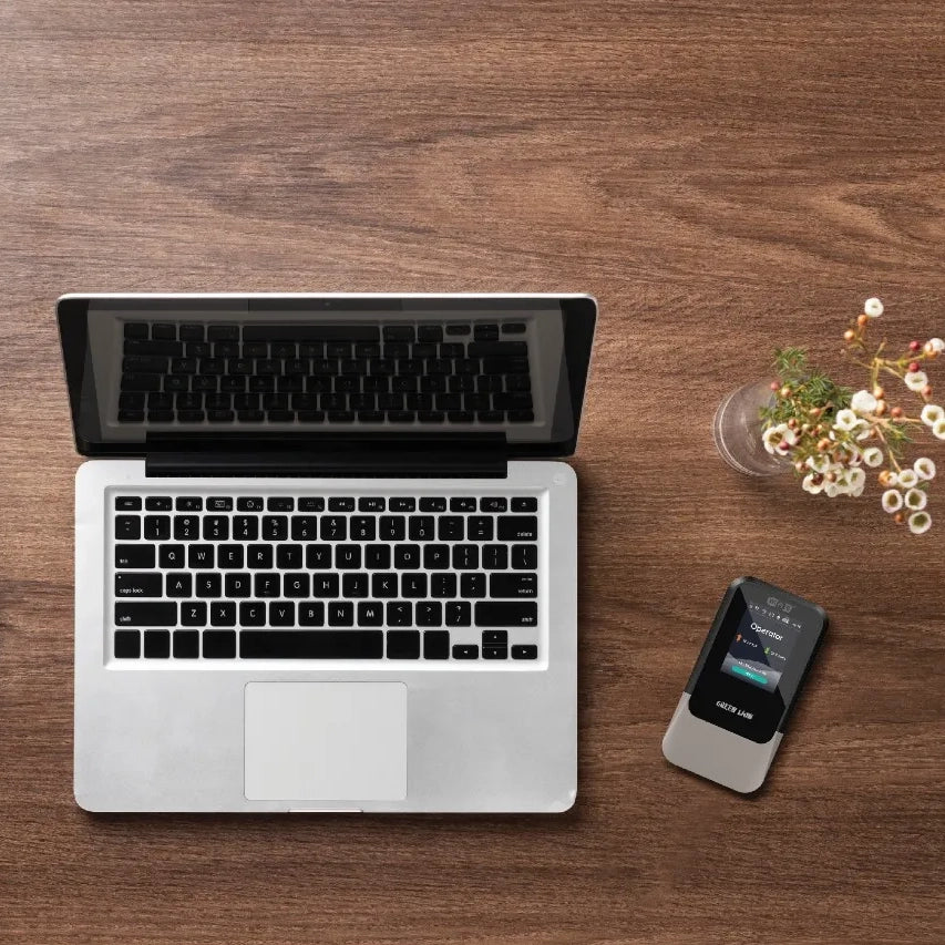 راوتر Green Lion Connect 5G MiFi محمول مع Wi-Fi 6 وشاشة TFT وبطارية 4000mAh – أسود