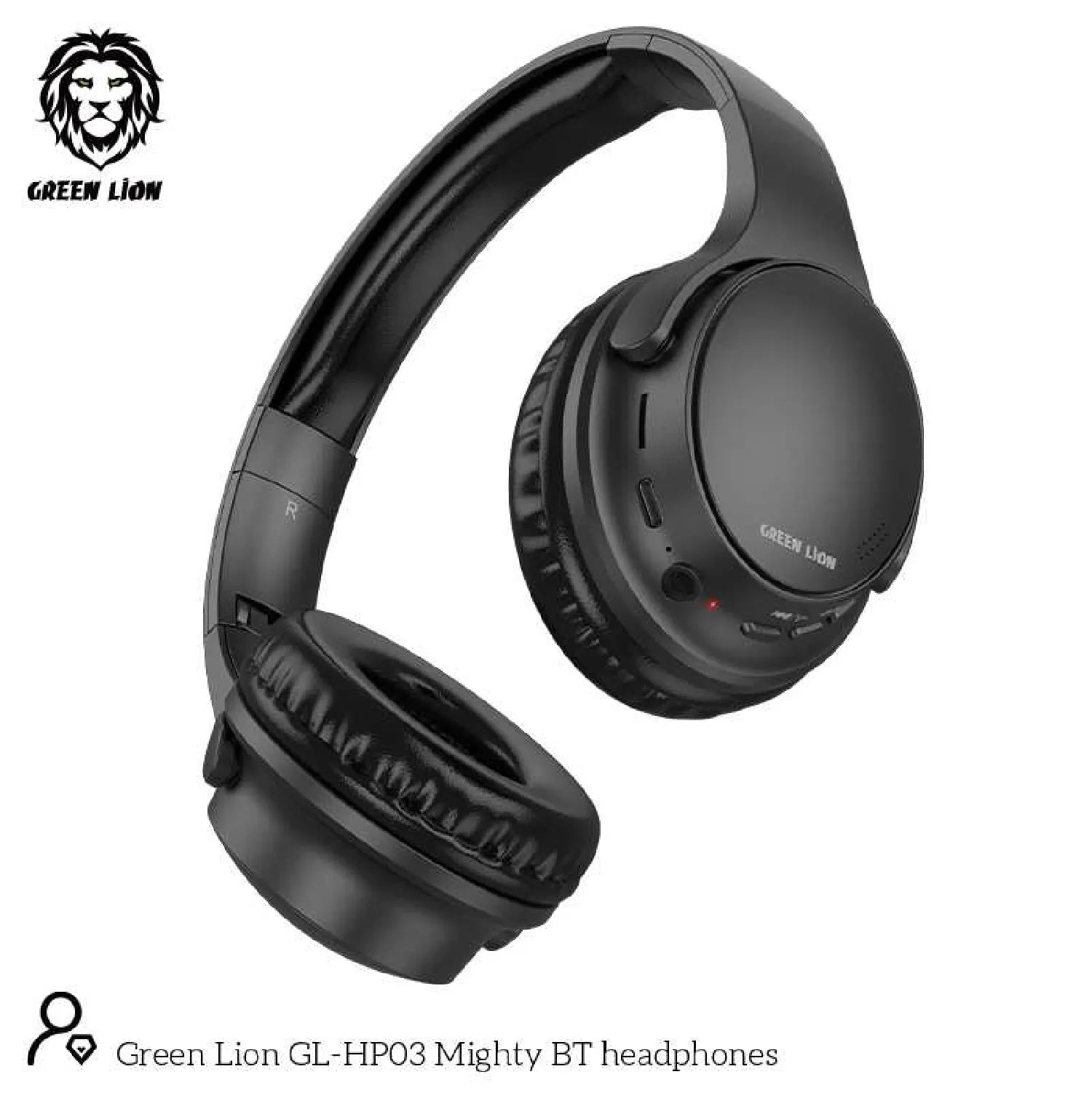 سماعات Green Lion Comfort Plus اللاسلكية Bluetooth 5.3 بتصميم قابل للطي – ألوان متعددة