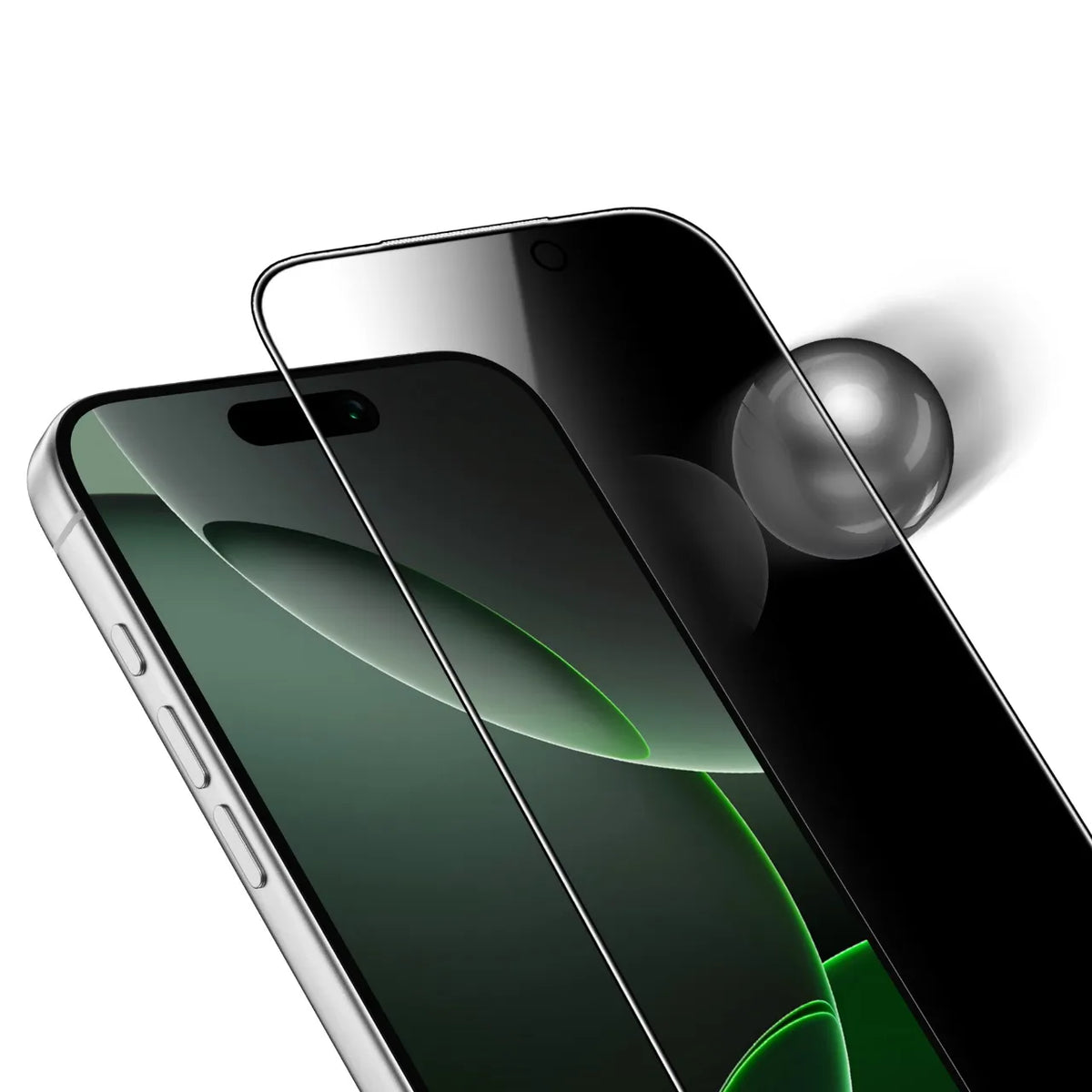 Green Lion 3D PV-Pet Privacy Curved Glass for iPhone 17 Series-1