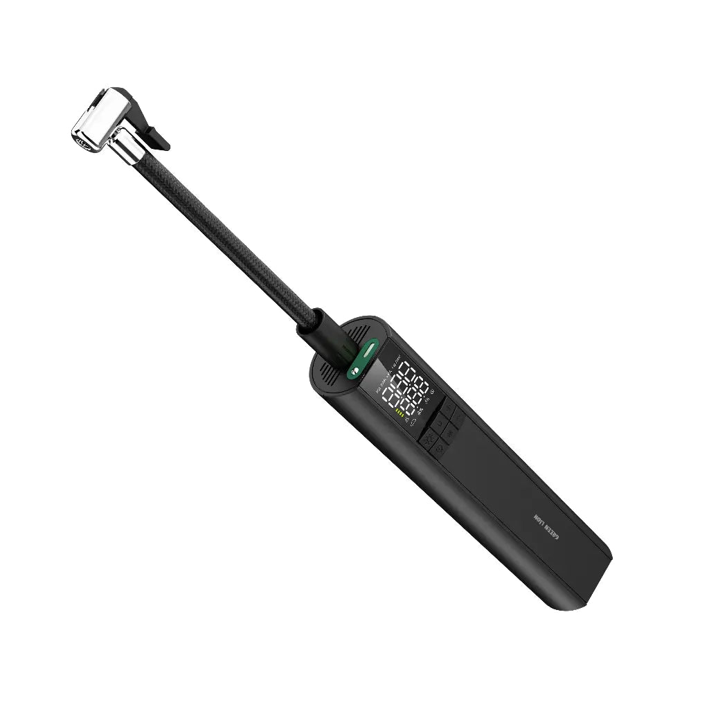 مضخة إطارات Green Lion GL-A3 بقوة 150 PSI - أسود