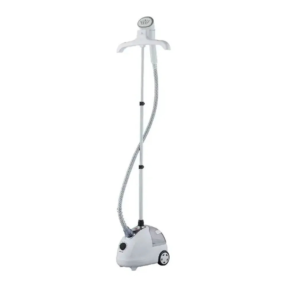 Green Lion Garment Steamer 2000W with Adjustable Hanger & 1.8L Tank – White