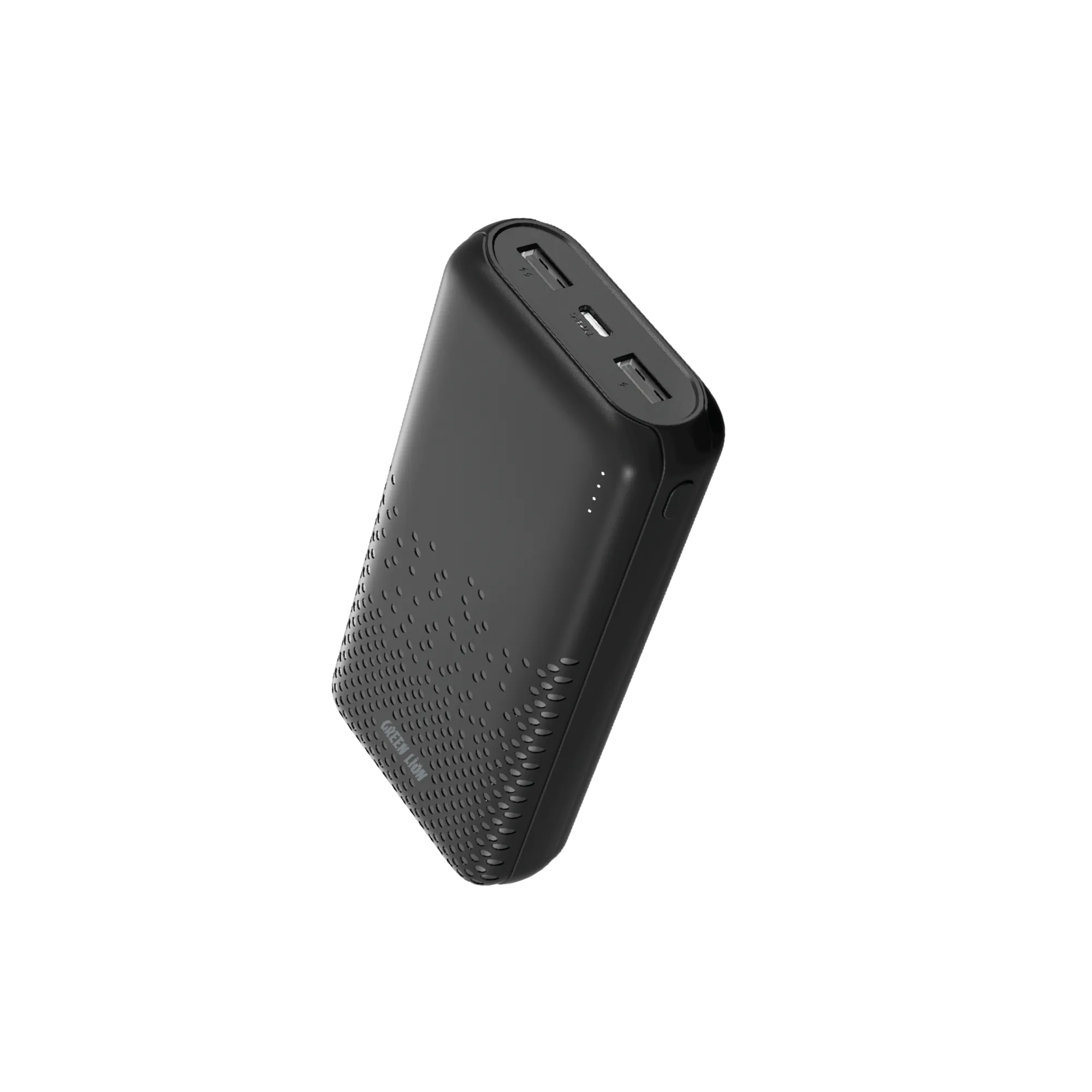 باور بانك Green Lion Rome بسعة 20000mAh مع شحن سريع 20W PD – أسود