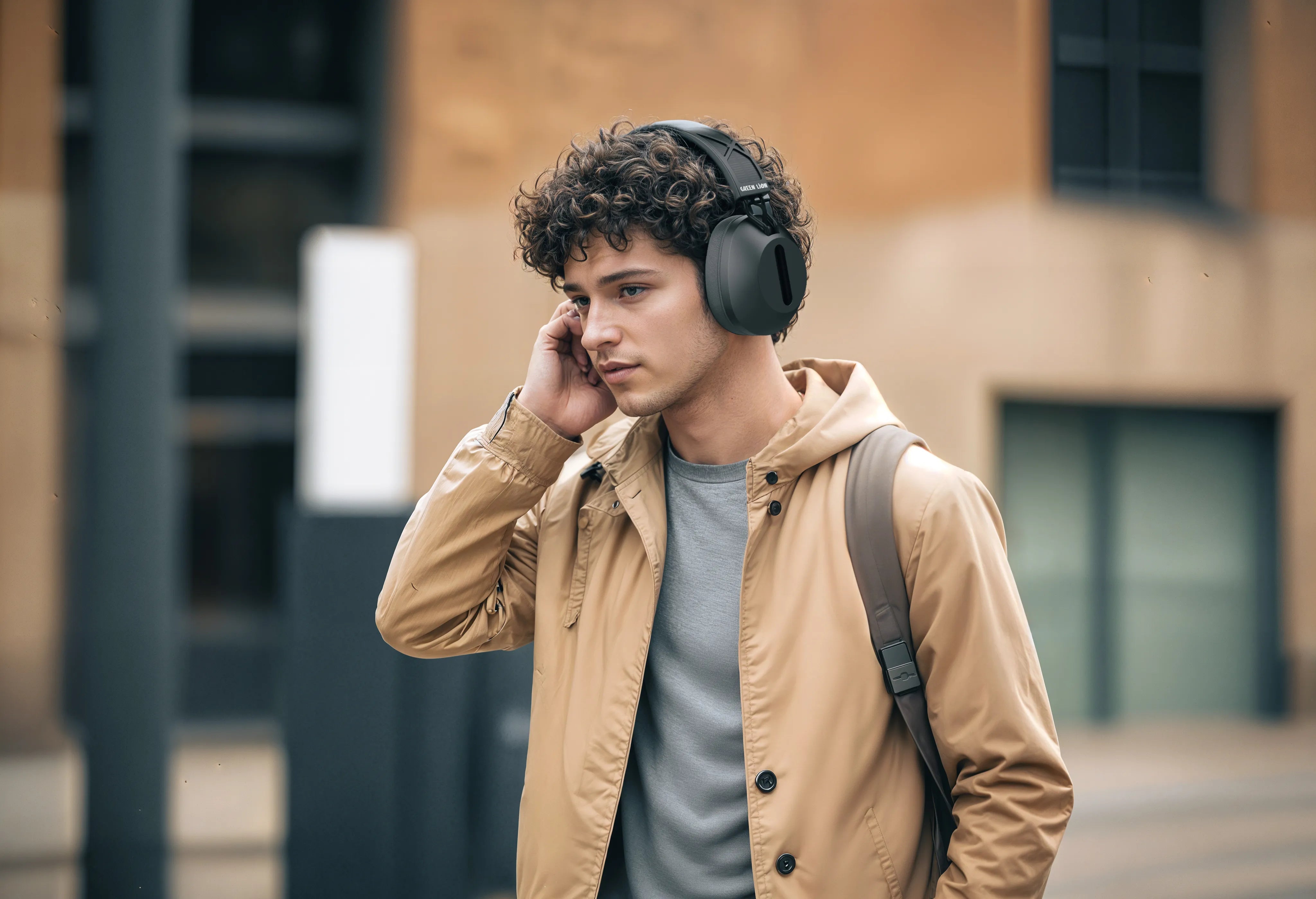 Green Lion SolarEcho ANC Wireless Headphones with Solar Charging & Active Noise Cancellation – Multiple Colors