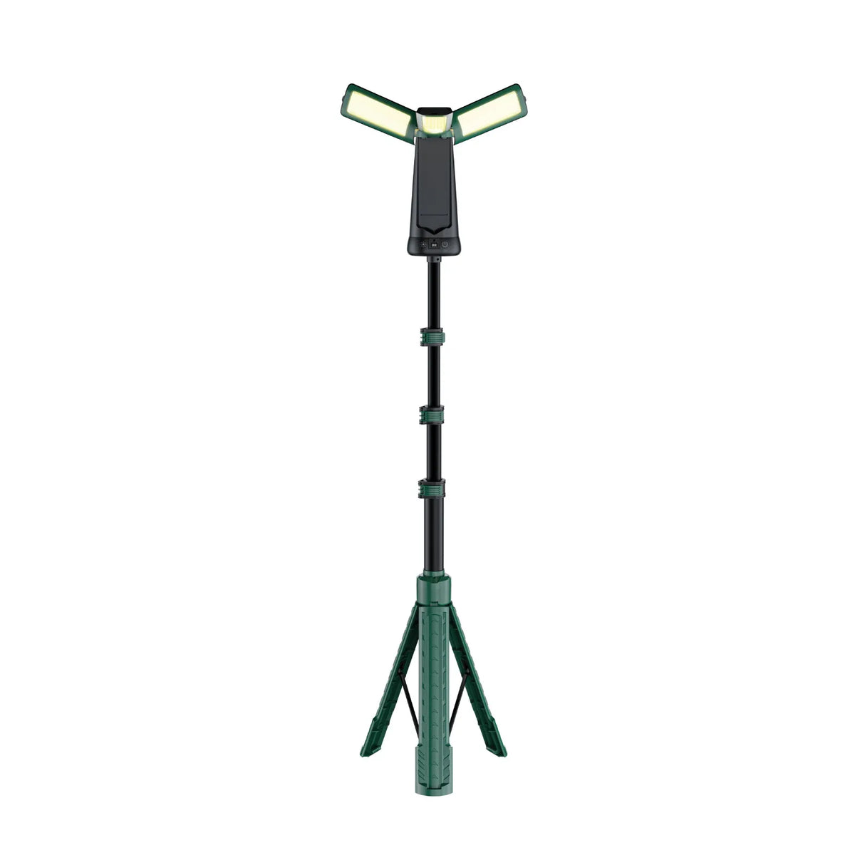 Green Lion Explorer Tripod Camping Light 4500 Lumens Rechargeable LED Lamp – Green-1