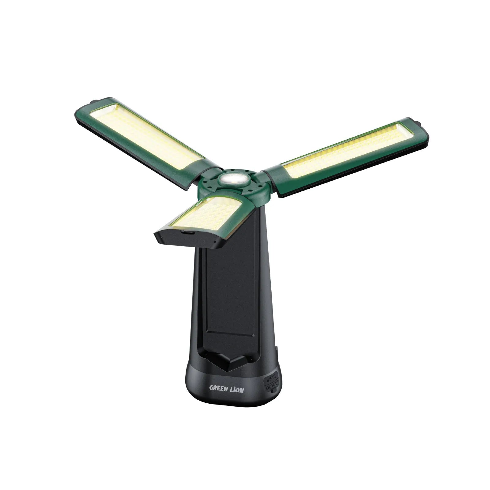 كشاف التخييم Green Lion Explorer Tripod بقوة 4500 لومن مع حامل قابل للتمديد – أخضر