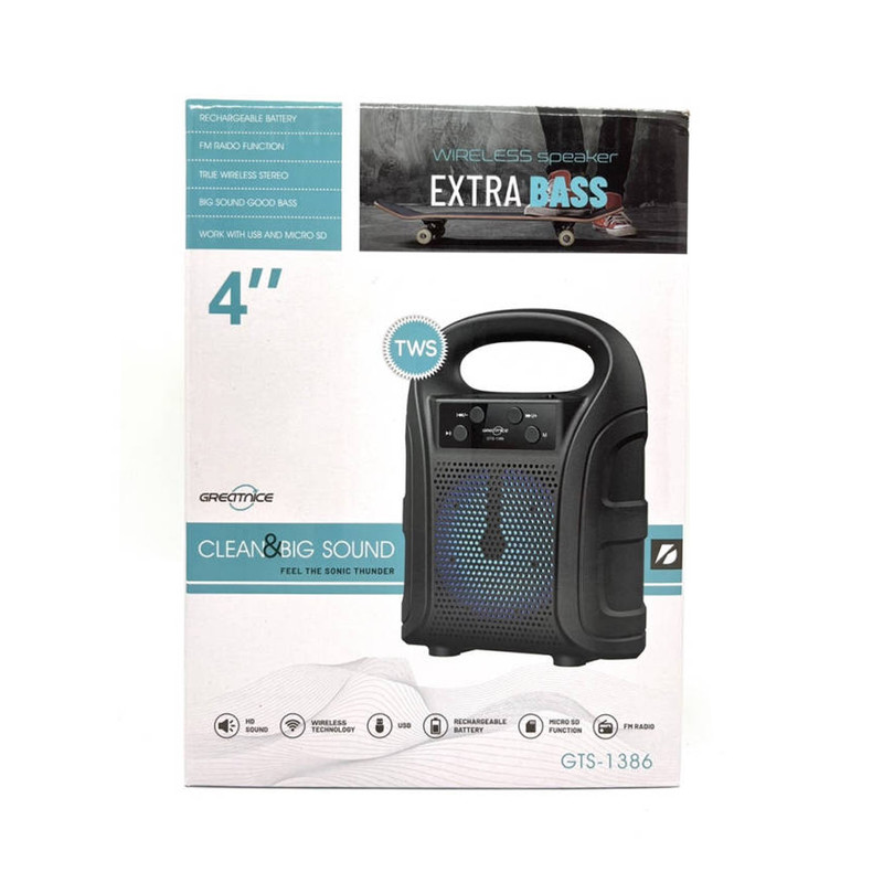 GREATNICE WIRELESS SPEAKER GTS-1386
