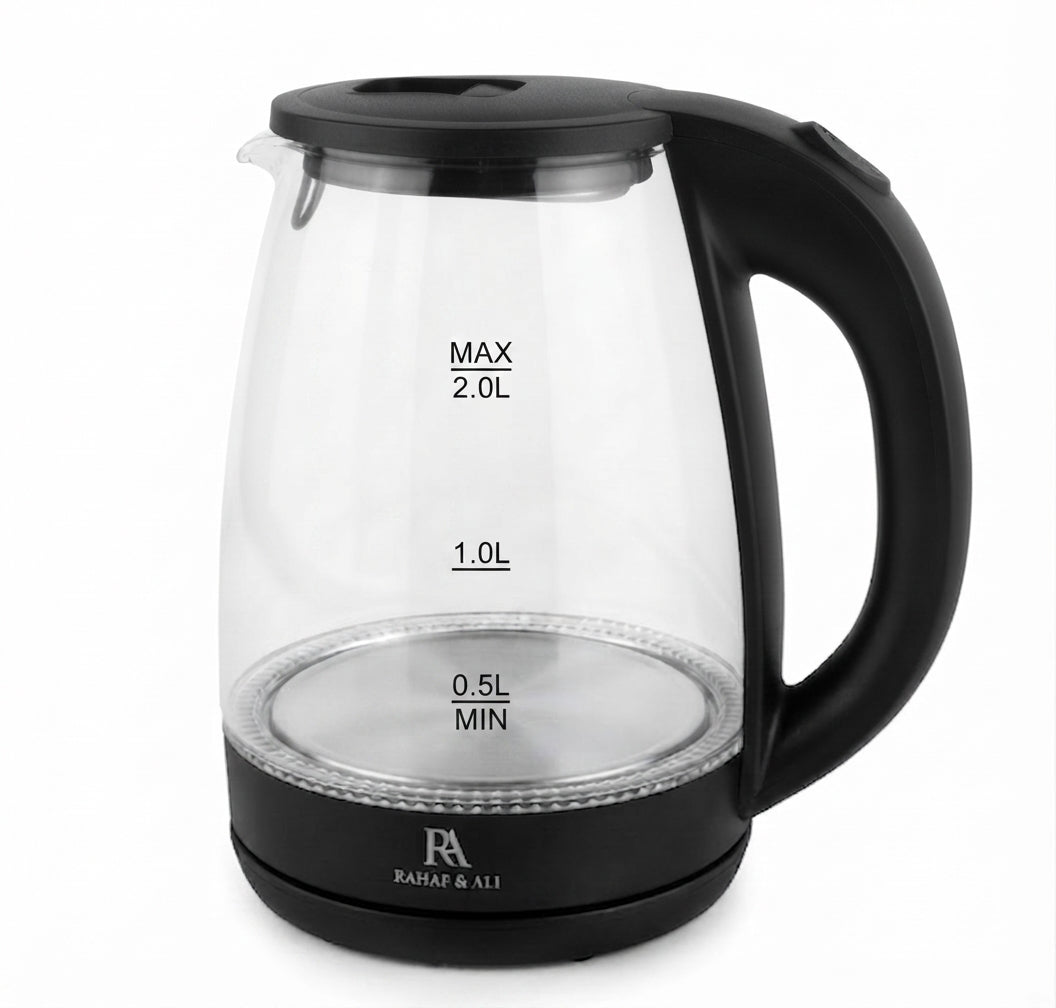RA ELECTRIC GLASS KETTLE 2.0L 1500W RA-KE002