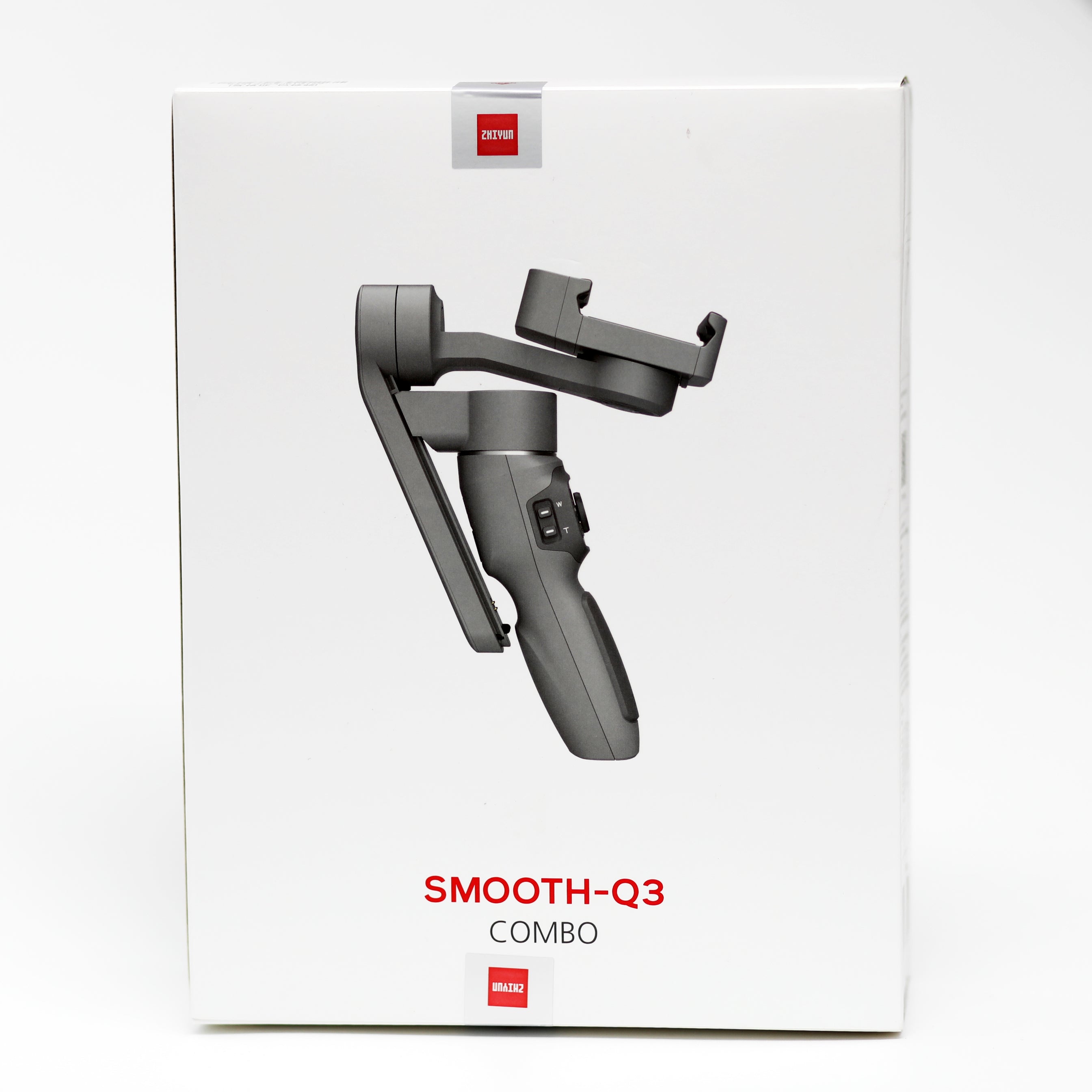 جيمبال Zhiyun Smooth Q3 Combo لتثبيت تصوير الهاتف – مثبت ثلاثي المحاور مع إضاءة LED