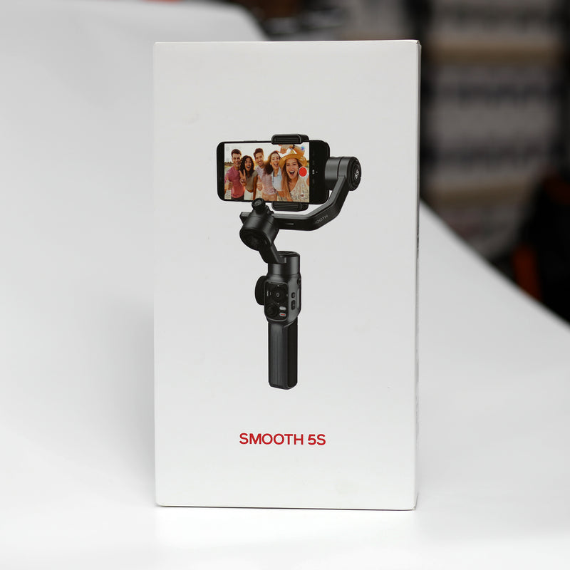 زيهون Smooth 5S مثبت جوال احترافي ثلاثي المحاور مع إضاءة-1