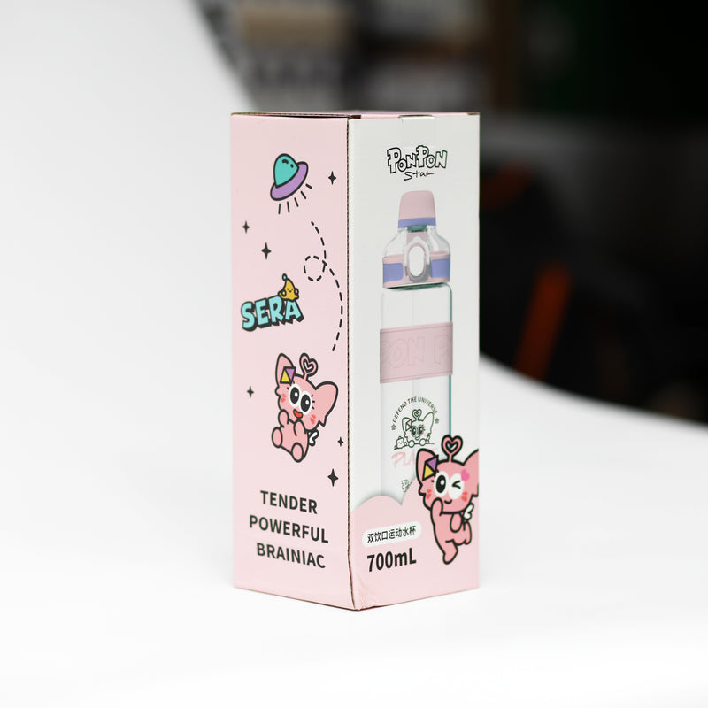 PonPon Star Kids Water Bottle – 700ml Cartoon Design-2