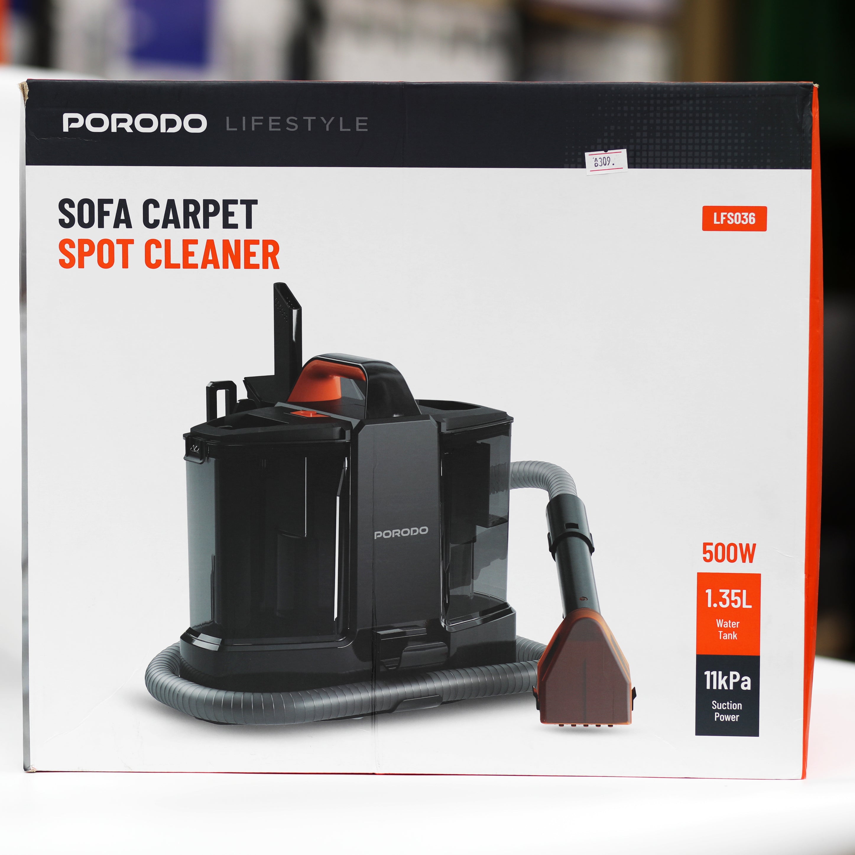 منظف البقع للسجاد والكنب Porodo – قدرة 500 واط