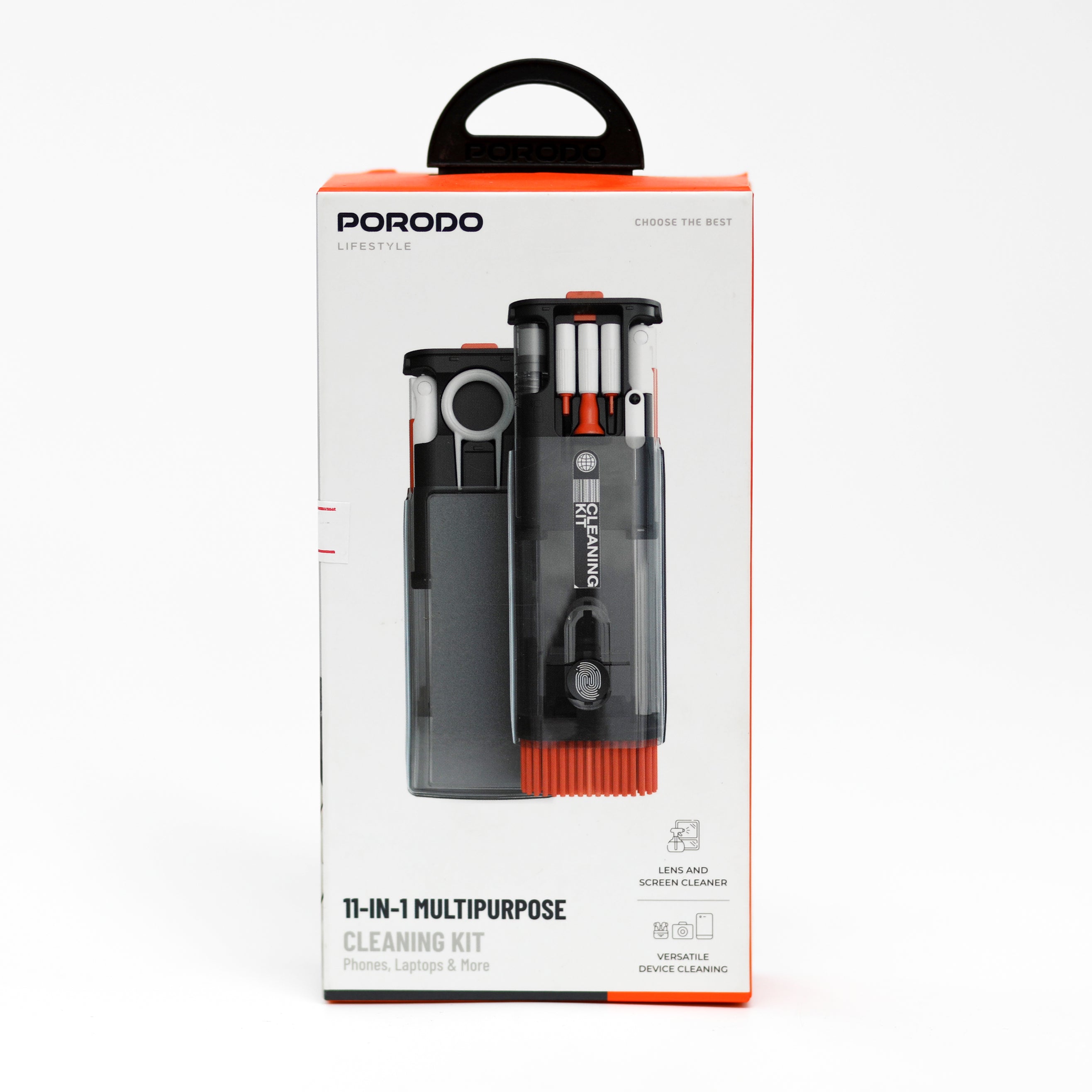 طقم تنظيف الأجهزة Porodo متعدد الاستخدامات 11 في 1
