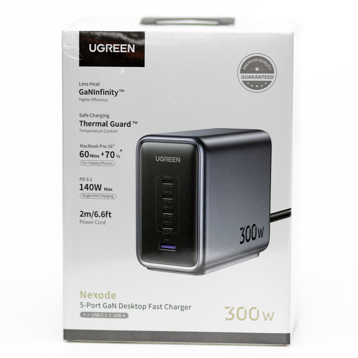 UGREEN Nexode 300W GaN 5-Port Desktop Fast Charger PD 3.1-1