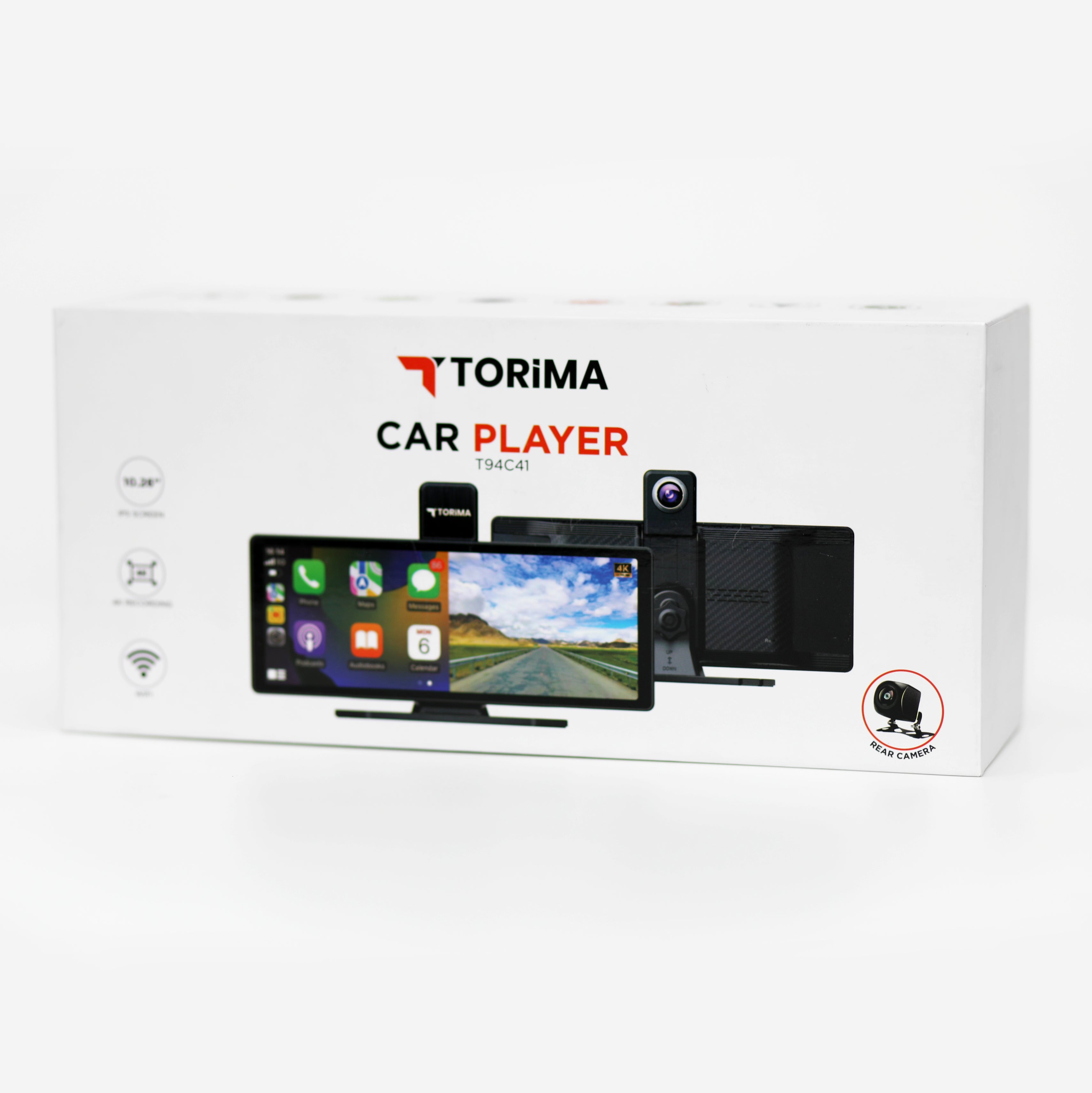 Torima T94C41 Car Player 10.26” Smart Display with CarPlay & Rear Camera