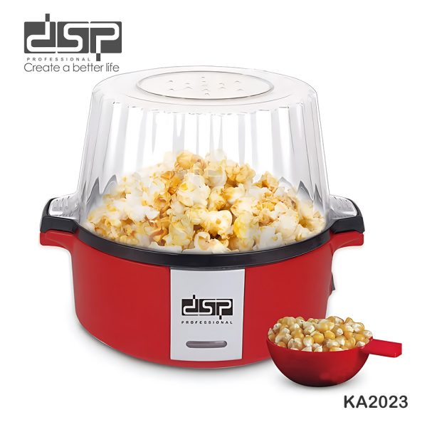ماكينة صنع الفشار المنزلية الصغيرة DSP 1300W بسعة 120 جرام (أصفر) KA2023