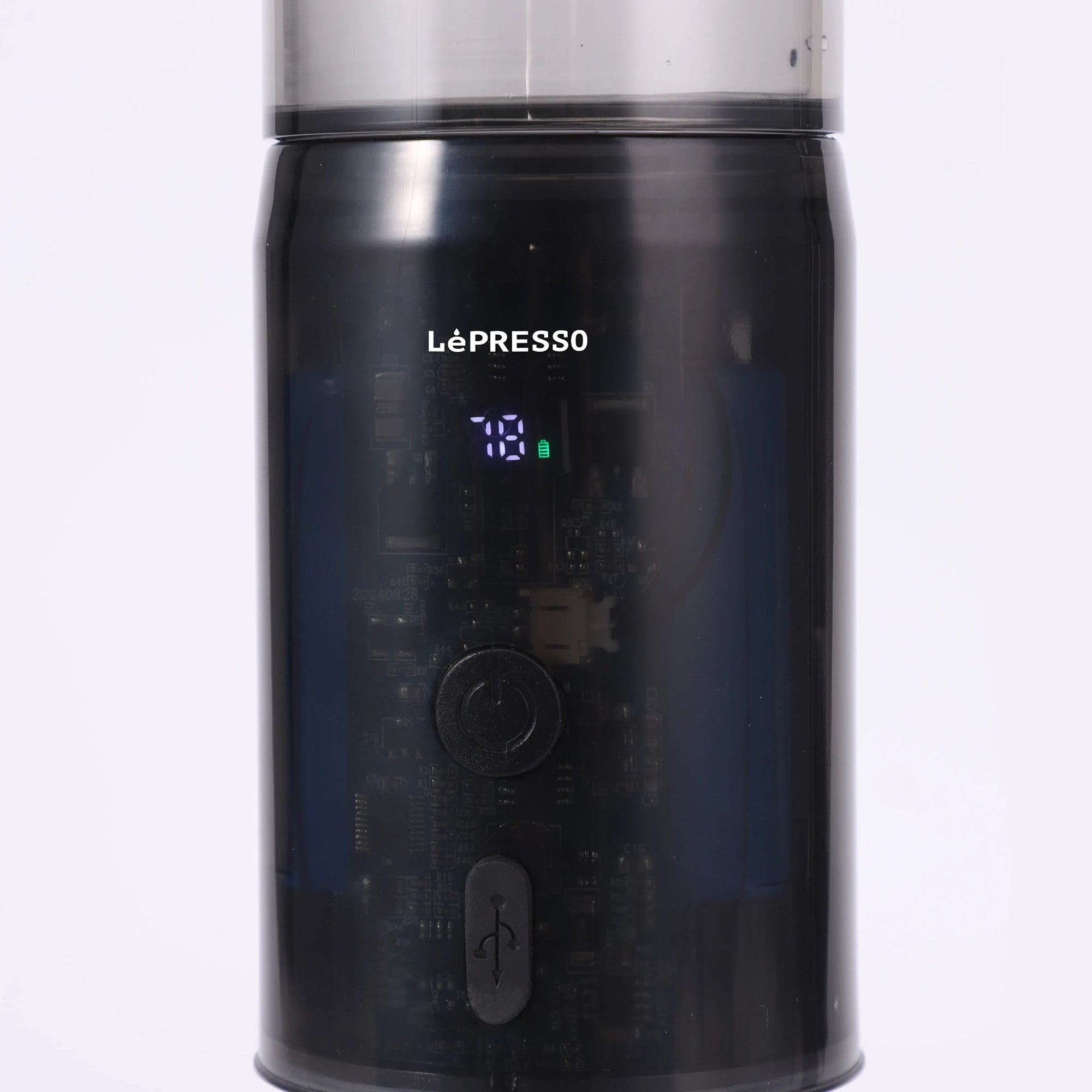Portable Espresso Machine 15 Bar – Digital Display & Heating Coffee Maker - LéPresso