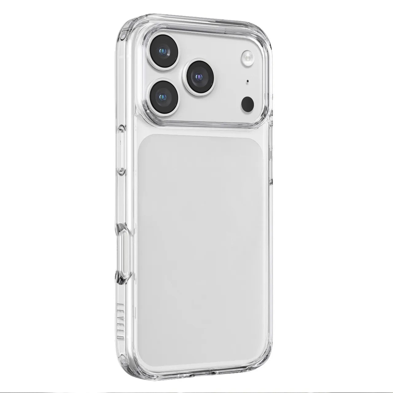 Levelo Clara TPU + PC Clear Case for iPhone 17 Pro Max – Transparent Protection Cover