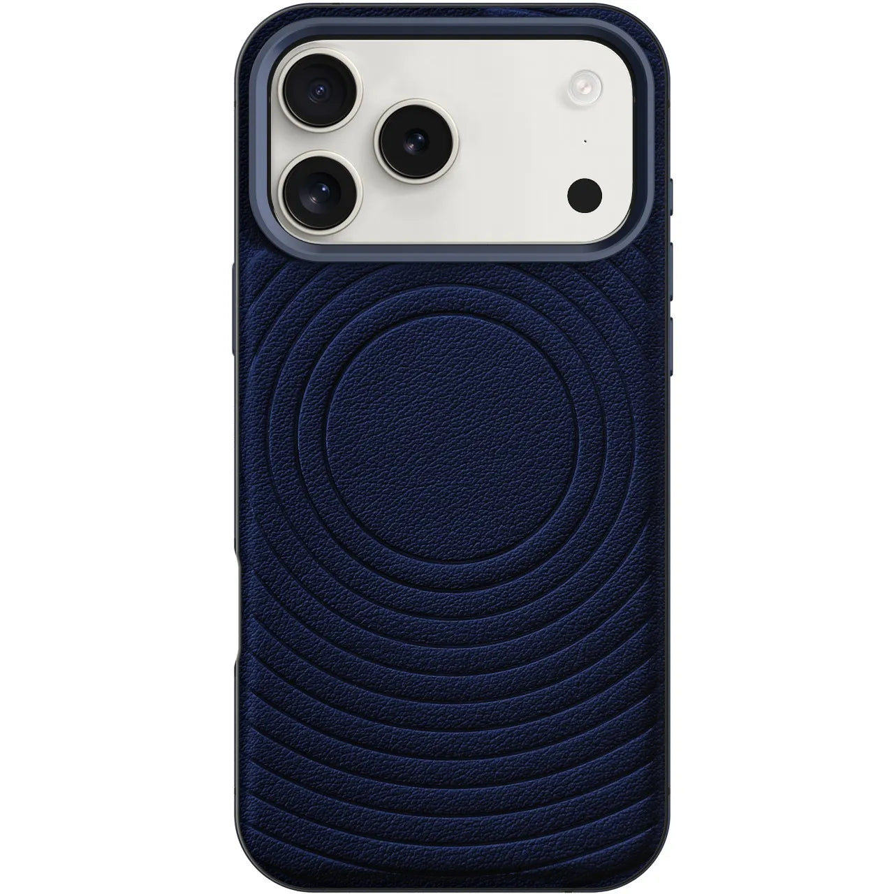 Levelo Spirale Case for iPhone 17 Pro – Midnight Blue