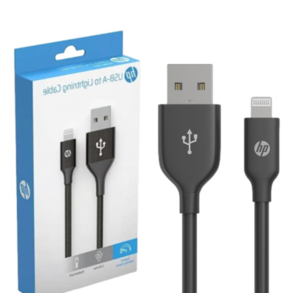 HP DHC-MF101 USB A to Lightning Cable 1M Black